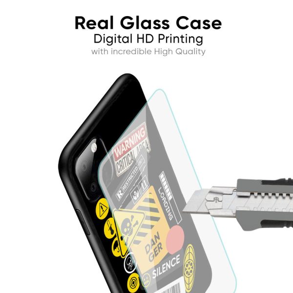 Danger Signs Glass Case for Vivo V17 Pro Hot on Sale