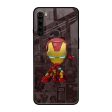 Angry Baby Super Hero Glass Case for Xiaomi Redmi Note 8 Fashion