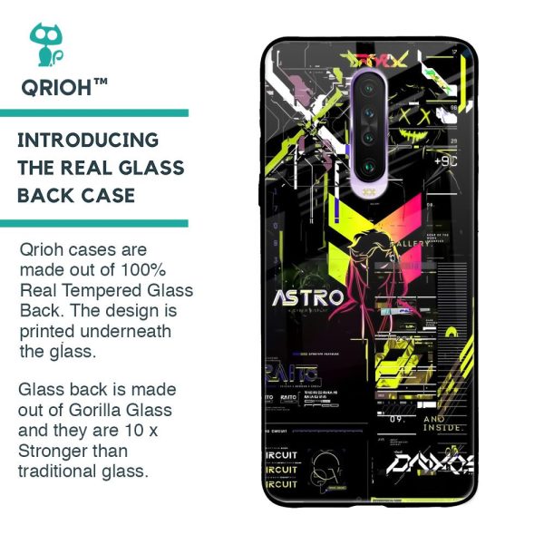 Astro Glitch Glass Case for Xiaomi Redmi K30 For Sale