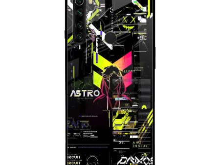 Astro Glitch Glass Case for Xiaomi Redmi Note 8 Supply