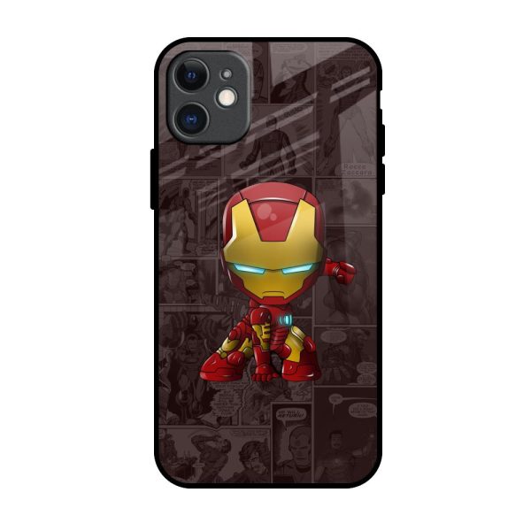 Angry Baby Super Hero Glass Case for iPhone 11 For Cheap