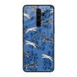 Blue Cheetah Glass Case for Xiaomi Redmi Note 8 Pro For Cheap