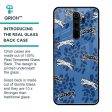 Blue Cheetah Glass Case for Xiaomi Redmi Note 8 Pro For Cheap