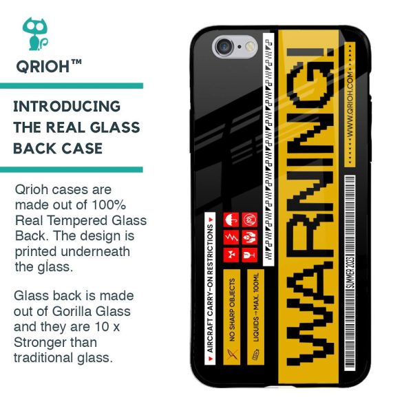 Aircraft Warning Glass Case for iPhone 6 Plus For Sale