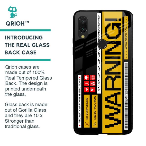 Aircraft Warning Glass Case for Xiaomi Redmi Note 7S For Sale