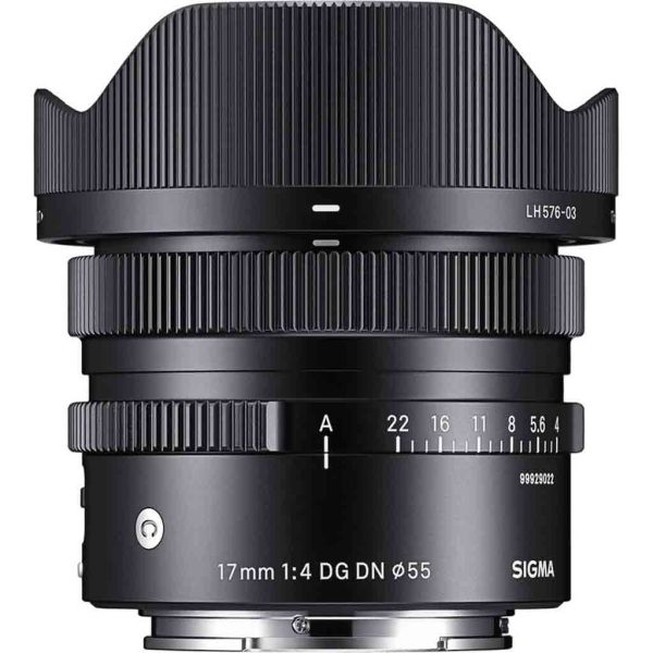 Sigma 17mm f 4 DG DN Contemporary Lens Sony E Online Hot Sale