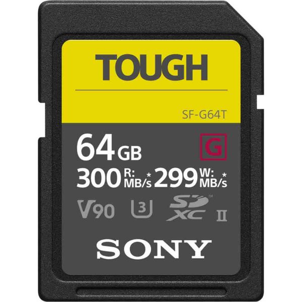 Sony Tough 64GB SDHC G Series Memory Card For Cheap