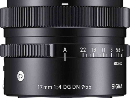 Sigma 17mm f 4 DG DN Contemporary Lens Sony E Online Hot Sale