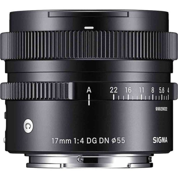 Sigma 17mm f 4 DG DN Contemporary Lens Sony E Online Hot Sale