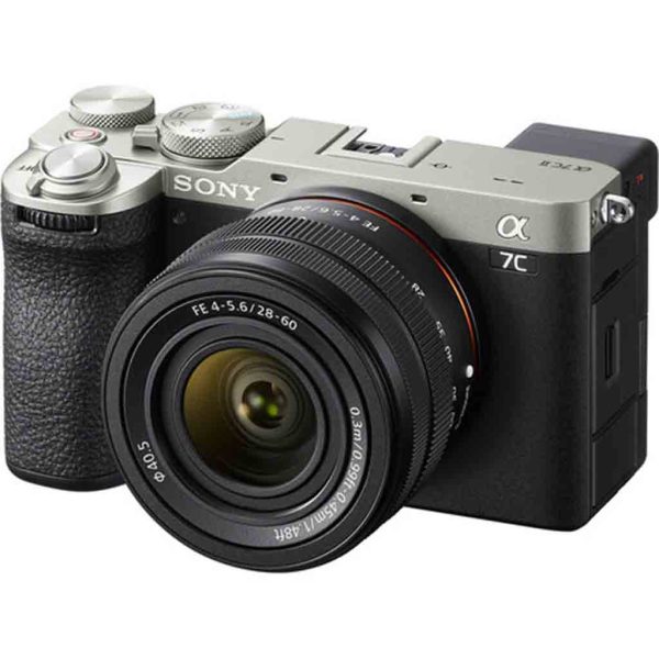 Sony Alpha A7C II Mirrorless Camera 28-60mm Kit Silver For Cheap