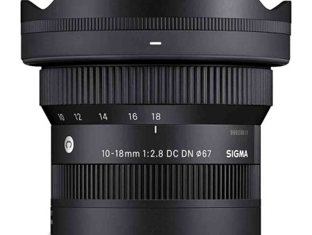 Sigma 10-18mm f 2.8 DC DN Contemporary Lens Sony E Online Sale