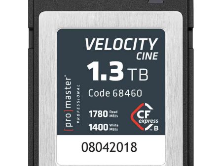 Promaster Velocity CFexpress Type B 1.3TB Cine Card Hot on Sale