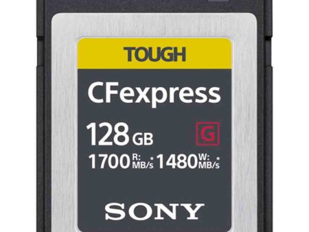 Sony Tough 128GB CFexpress Type B Memory Card Fashion